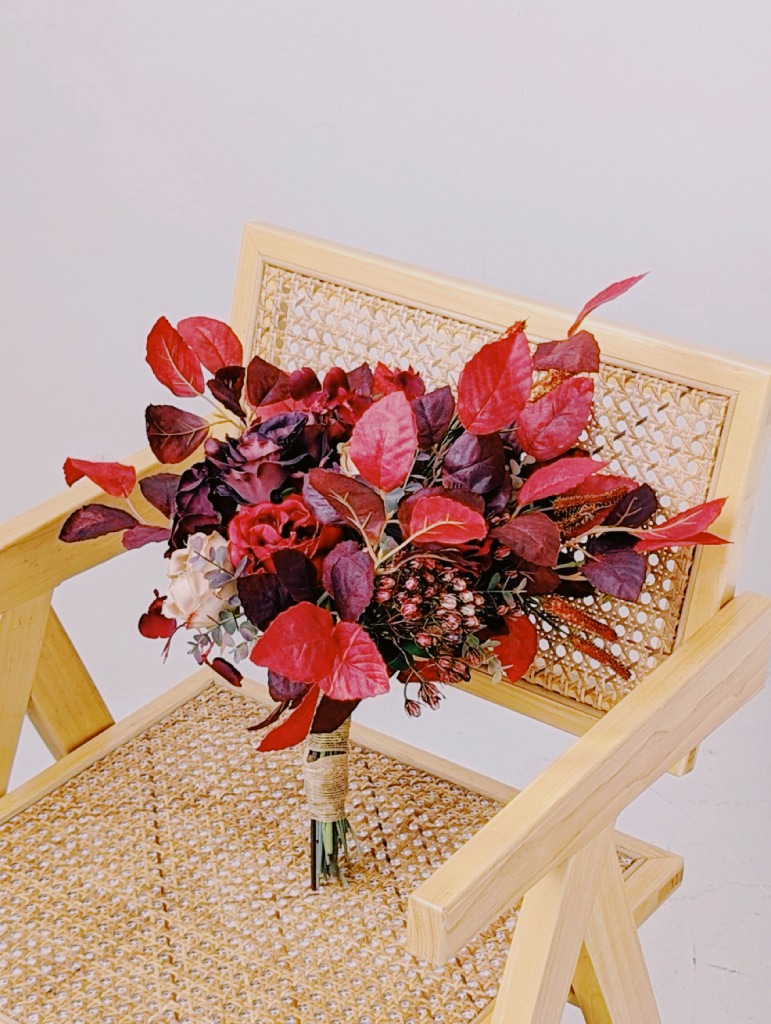 手持捧花