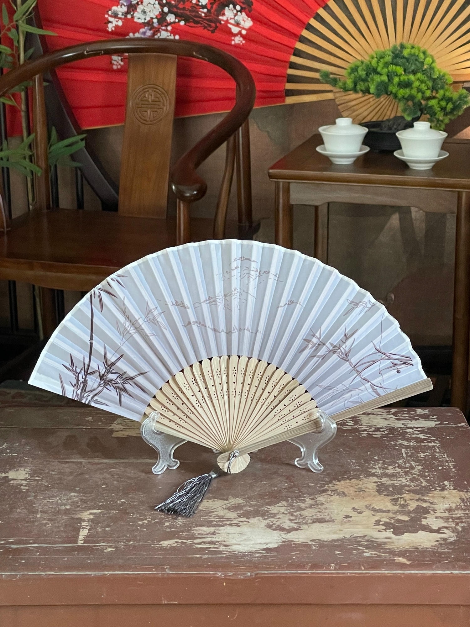 中式扇子出租